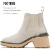 Sorel Women’s Hi-Line Heel Chelsea Boots(Chalk  Ceramic)
