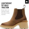 Sorel Women’s Hi-Line Heel Chelsea Boots(Umber  Ceramic)