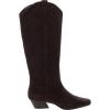 Steve Madden Women’s Dollie Western Boot(Brown Suede)