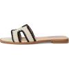 Steve Madden Women’s Hadyn Sandal(Cream Multi)