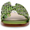 Steve Madden Women’s Hadyn Sandal(Green Multi)