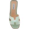 Steve Madden Women’s Hadyn Sandal(Mint Green Leather)