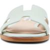 Steve Madden Women’s Hadyn Sandal(Mint Green Leather)