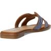 Steve Madden Women’s Hadyn Sandal(Navy/White)