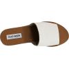 Steve Madden womens Gracel Flat Sandal(Bone)