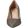 Stuart Weitzman® Stuart 75 Pump Sandals for Women – Suede Upper – Leather Outsole and Lining – Pointed(New Pyrite)