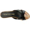 Stuart Weitzman Women’s Carmen Platform Slide(Black)