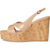 Stuart Weitzman Women’s Dayna Slingback Wedge Platform(Adobe)
