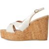 Stuart Weitzman Women’s Dayna Slingback Wedge Platform(Cream.)