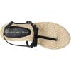 Stuart Weitzman Women’s Felicity Espadrille Sandals(Black/Natural)