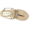 Stuart Weitzman Women’s Felicity Espadrille Sandals(Light Gold/Natural)