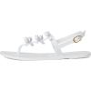 Stuart Weitzman Women’s Felicity Multi Jelly Slipper(White)