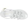 Stuart Weitzman Women’s Felicity Multi Jelly Slipper(White)
