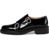 Stuart Weitzman Women’s Leighton Monk Strap(Black)