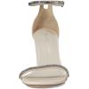 Stuart Weitzman Women’s Nearlynude Stefanie Sandal Pump(Seashell/Clear)