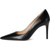 Stuart Weitzman Women’s Stuart Power 85 Pump(Black 1)