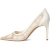 Stuart Weitzman Women’s Stuart Power 85 Pump(Cream.)