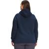 THE NORTH FACE Women’s Half Dome Pullover Hoodie Sweatshirt (Standard and Plus Size)(Summit Navy/Tnf White)