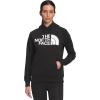 THE NORTH FACE Women’s Half Dome Pullover Hoodie Sweatshirt (Standard and Plus Size)(Tnf Black/Tnf White)
