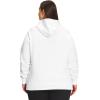 THE NORTH FACE Women’s Half Dome Pullover Hoodie Sweatshirt (Standard and Plus Size)(Tnf White/Tnf Black)