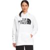 THE NORTH FACE Women’s Half Dome Pullover Hoodie Sweatshirt (Standard and Plus Size)(Tnf White/Tnf Black)