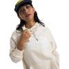 THE NORTH FACE Women’s Half Dome Pullover Hoodie Sweatshirt (Standard and Plus Size)(White Dune/Tnf White)