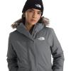 The North Face womens Arctic Parka (Standard & Plus Size)(Smoked Pearl)