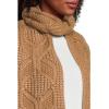 UGG Womens Cable Scarf(Chestnut)