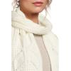 UGG Womens Cable Scarf(Nimbus)