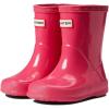 Hunter unisex-child Original First Classic Gloss(Bright Pink)