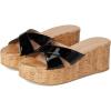 Stuart Weitzman Women’s Dayna Wedge Slide Platform(Black)