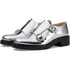 Stuart Weitzman Women’s Leighton Monk Strap(Silver)