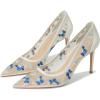 Stuart Weitzman Women’s Stuart Power 85 Pump(Cielo Multi/White.)