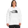 THE NORTH FACE Women’s Half Dome Pullover Hoodie Sweatshirt (Standard and Plus Size)(Tnf White/Tnf Black)