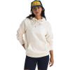 THE NORTH FACE Women’s Half Dome Pullover Hoodie Sweatshirt (Standard and Plus Size)(White Dune/Tnf White)