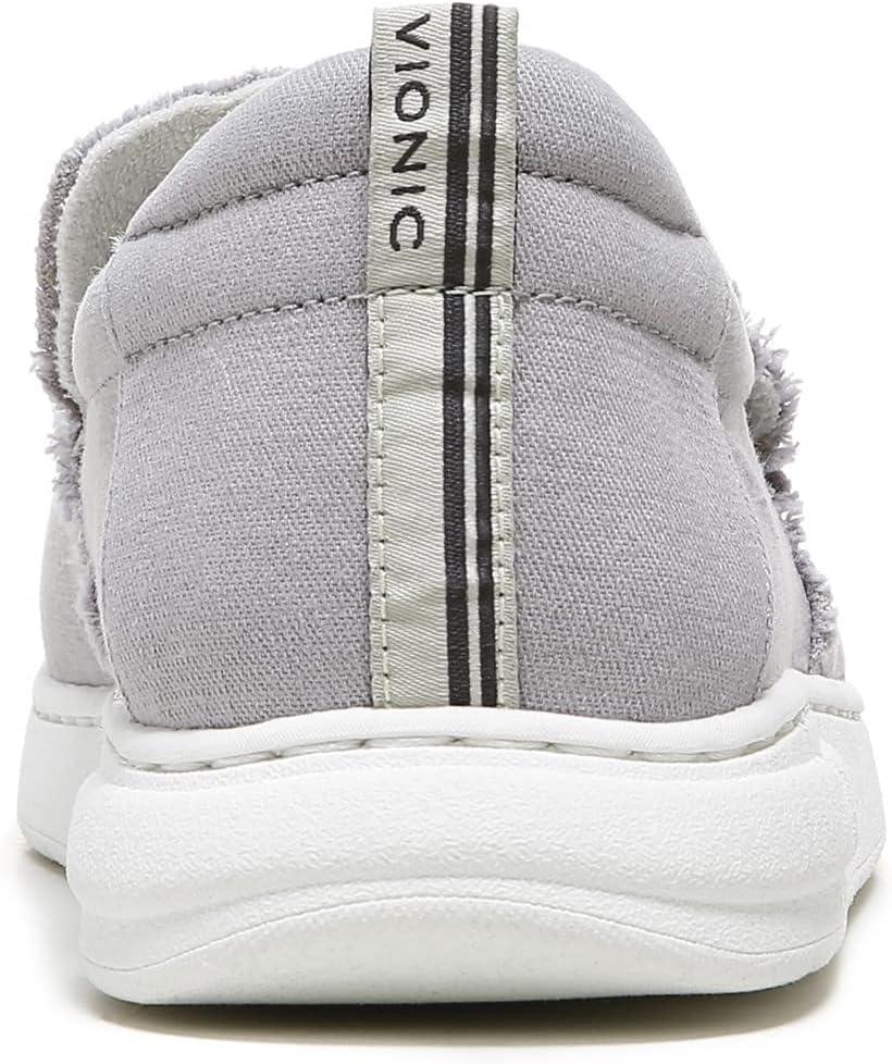 imageVionic Beach Seaview Casual Mens Slip On SneakersSustainable Shoes That Include ThreeZone Comfort with Orthotic Insole Arch Support Machine Wash Safe Sizes 713Light Grey