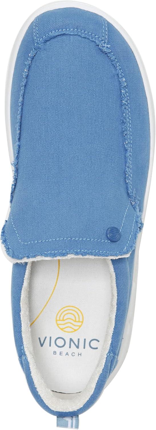 imageVionic Beach Seaview Casual Mens Slip On SneakersSustainable Shoes That Include ThreeZone Comfort with Orthotic Insole Arch Support Machine Wash Safe Sizes 713Vallarta Blue
