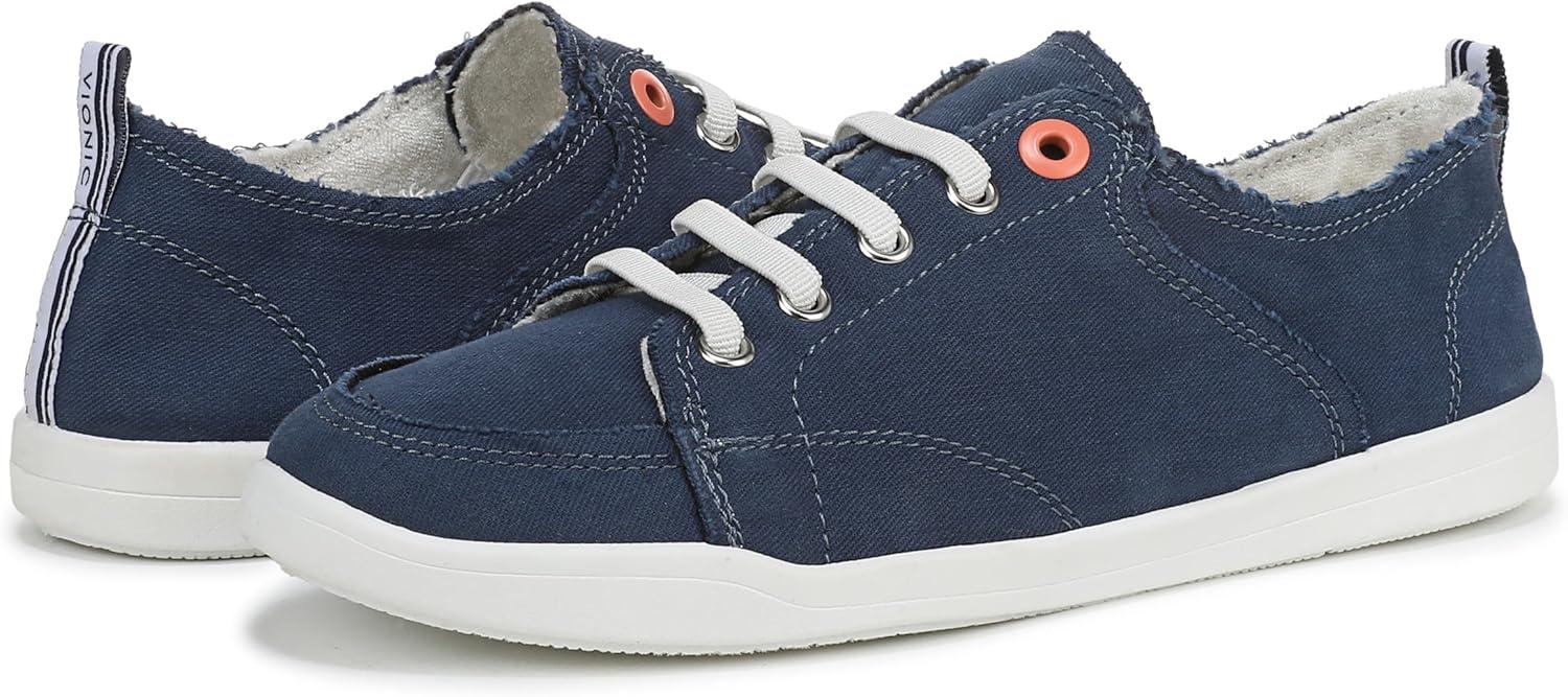 imageVionic Pismo LaceUp ShoesDark Blue Fabric