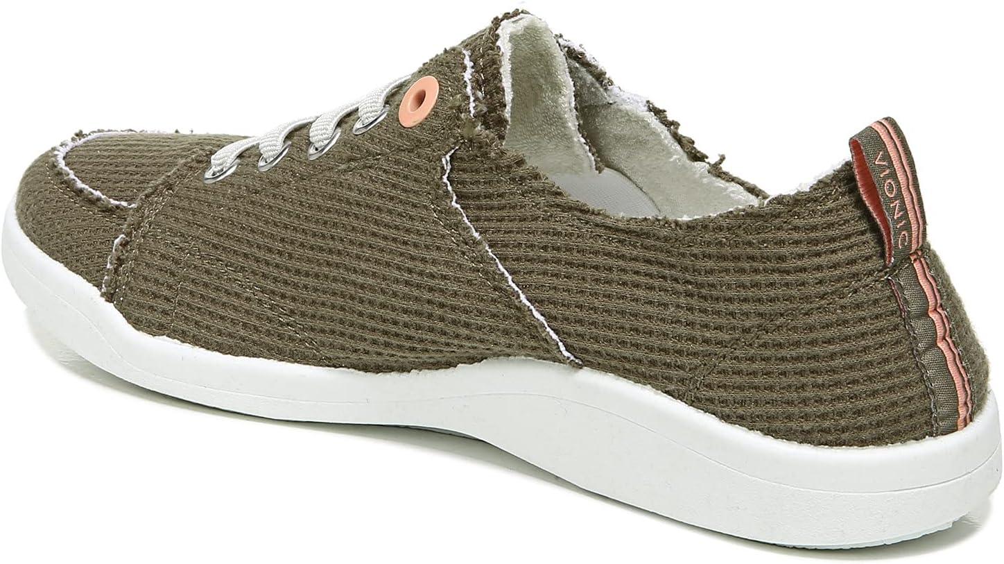 imageVionic Pismo LaceUp ShoesOlive Knit