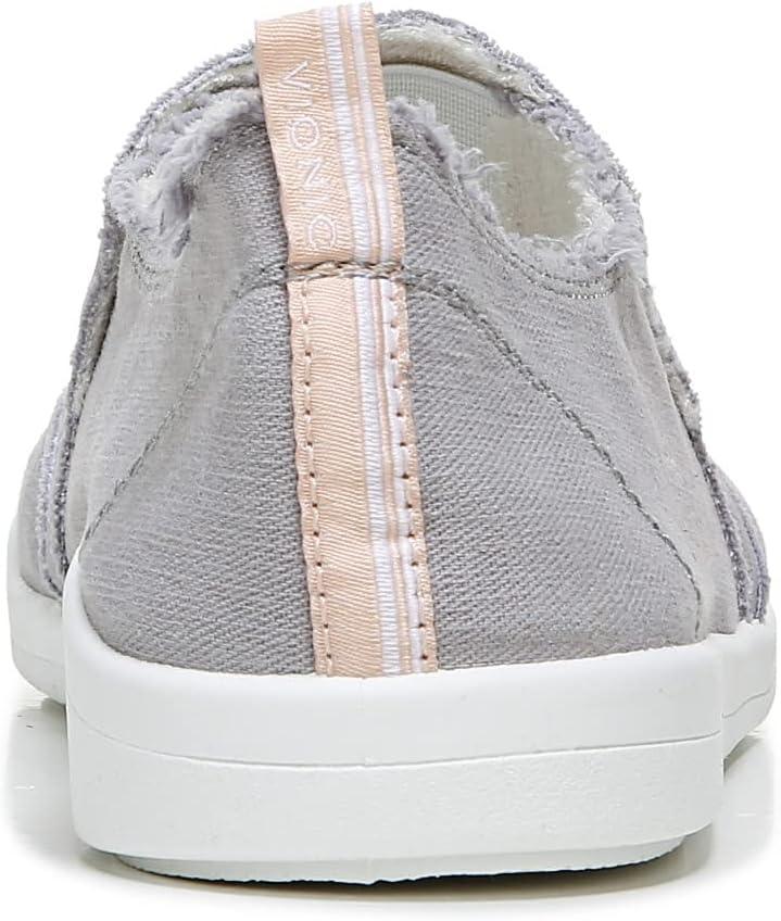 imageVionic Womens Malibu SliponsLoaferLight Grey Canvas