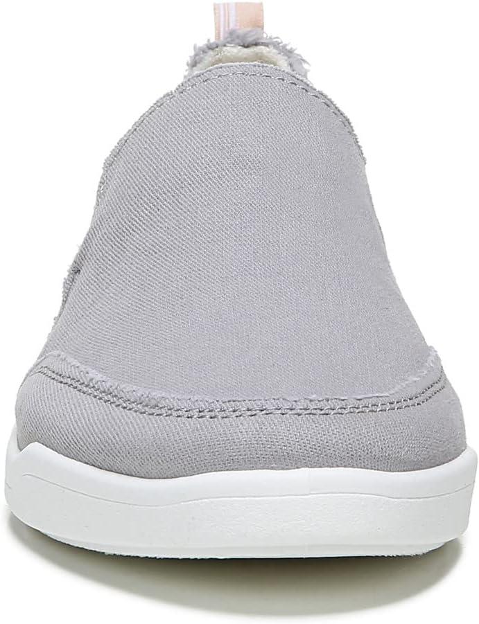 imageVionic Womens Malibu SliponsLoaferLight Grey Canvas