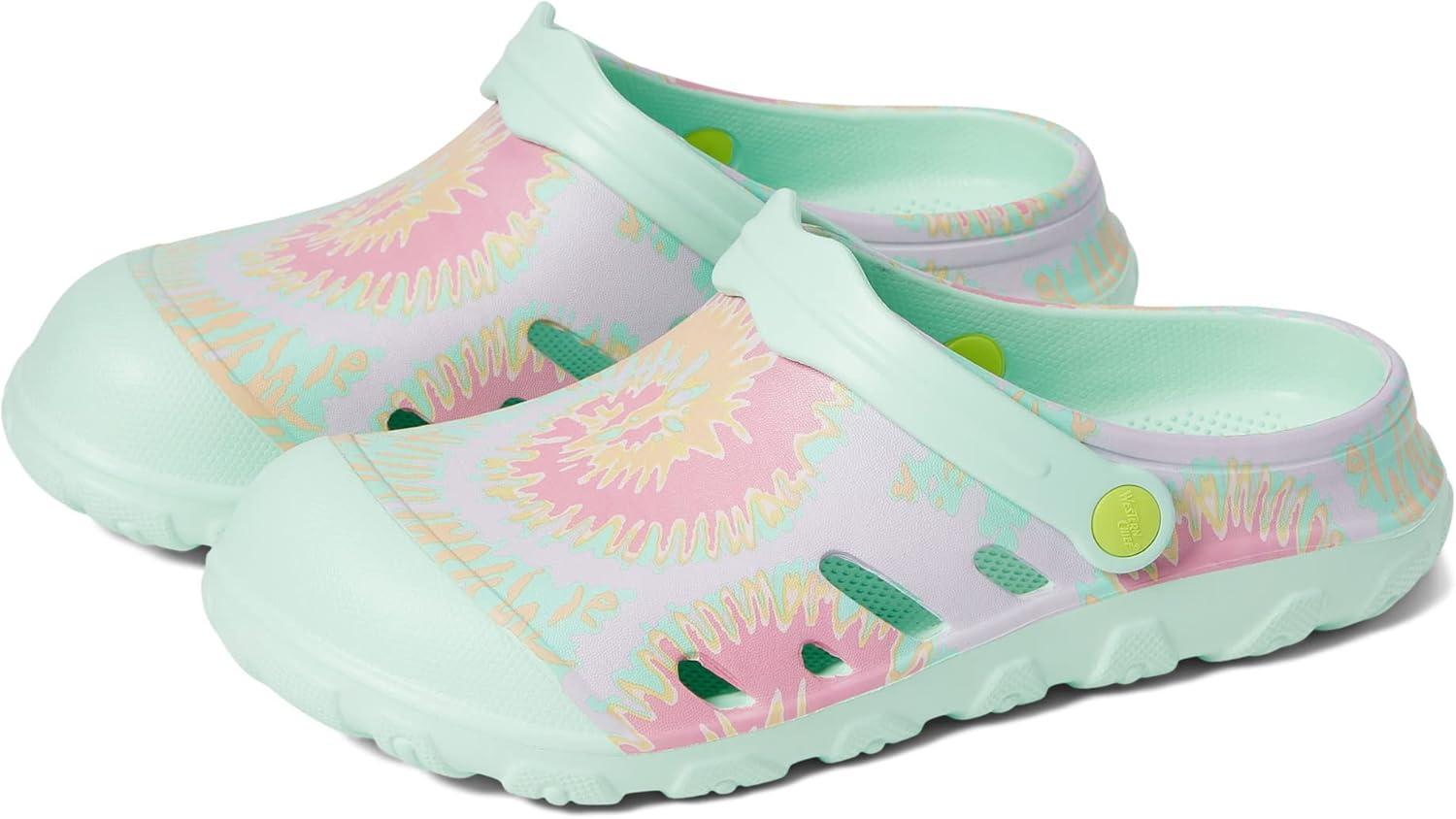 imageWestern Chief Women Easies EVA Clog Lightweight Cushioned Comfortable Casual Slip On Shoes for Gardening Outdoors WalkingTiedye