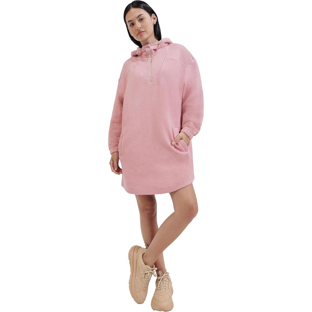 imageUGG Womens Josephynn Mixed Dress ShirtClay Pink