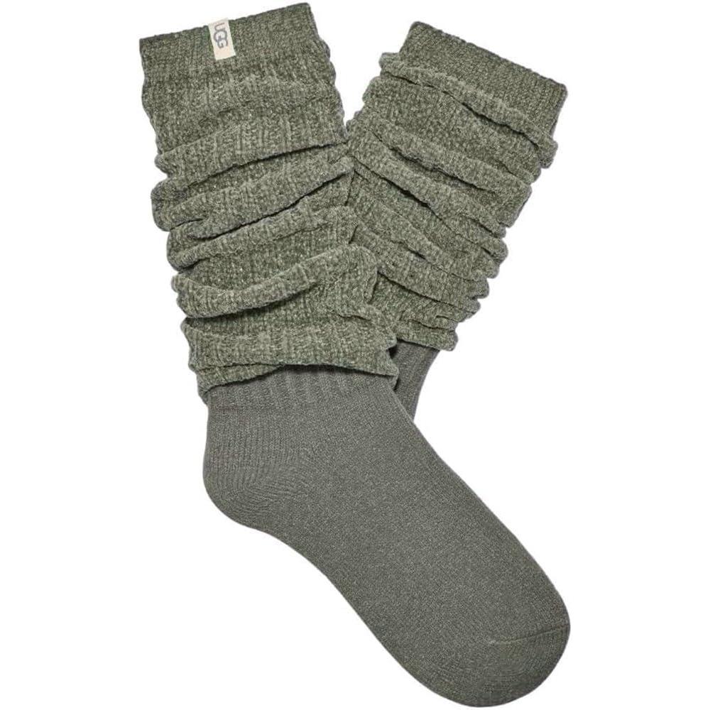 imageUGG womens Clarice Tall Slouchy SockMoss Green