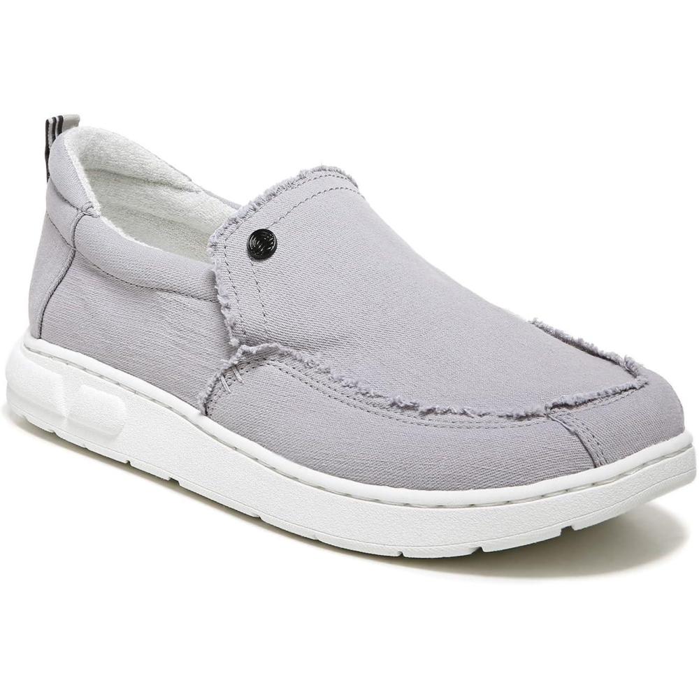 imageVionic Beach Seaview Casual Mens Slip On SneakersSustainable Shoes That Include ThreeZone Comfort with Orthotic Insole Arch Support Machine Wash Safe Sizes 713Light Grey