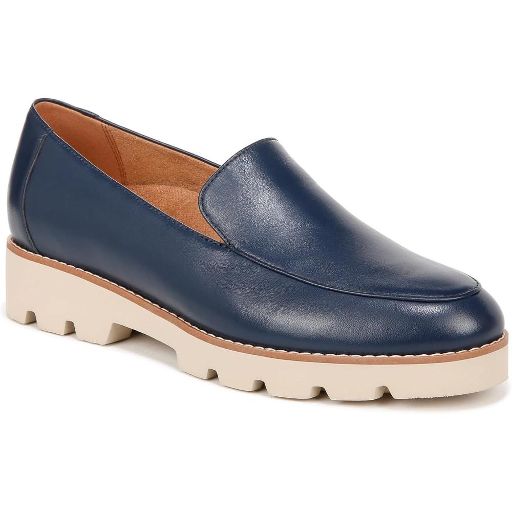 imageVionic Womens Kensley Slip On LoaferNavy Nappa Leather