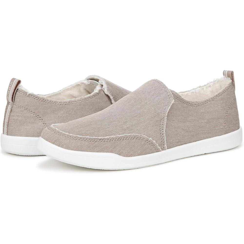imageVionic Womens Malibu SliponsLoaferBeige Denim