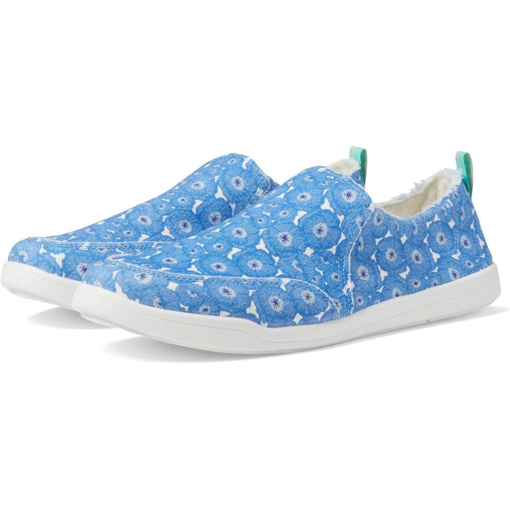 imageVionic Womens Malibu SliponsLoaferClassic Blue Ppyprnt