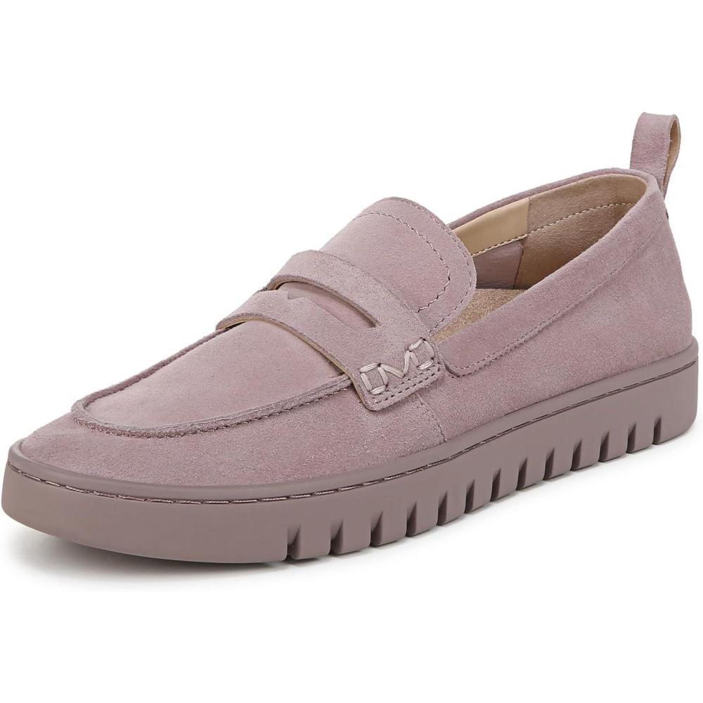 imageVionic Womens UptownMagnolia Dusk Grey Waxed Suede