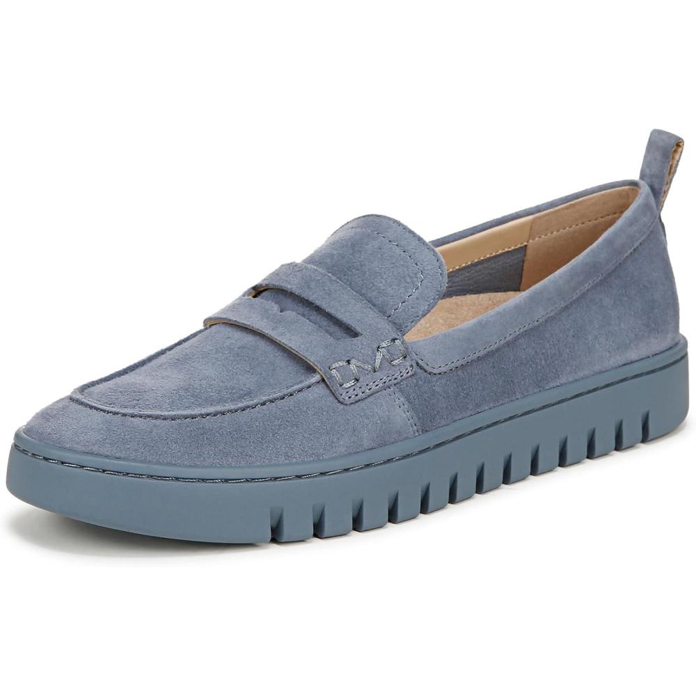 imageVionic Womens UptownVintage Blue Haze Waxed Suede